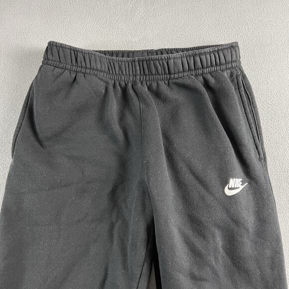 Nike Pants Mens Medium Black Sportswear Stretch Sweatpants Athletic Joggers - Picture 2 of 10